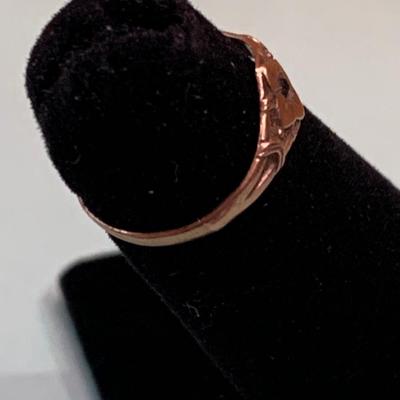 10k Yellow Gold Pinky / Childs Ring / Toe Ring