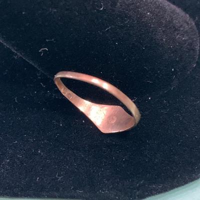 10k Yellow Gold Pinky / Childs Ring / Toe Ring