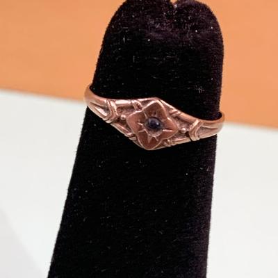 10k Yellow Gold Pinky / Childs Ring / Toe Ring