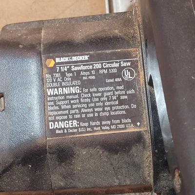 Circular Saw and Blades (WC-EL)