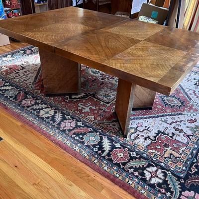 Mid Century Modern Expandable Dining Table (DR-RG)