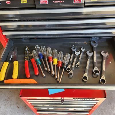 4 Drawers of Tools Craftsman Wrenches Screw & Socket drivers and more