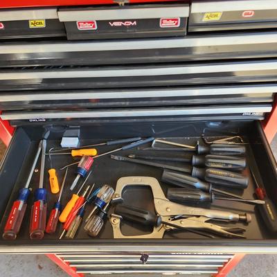4 Drawers of Tools Craftsman Wrenches Screw & Socket drivers and more