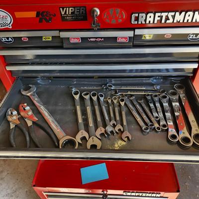 4 Drawers of Tools Craftsman Wrenches Screw & Socket drivers and more