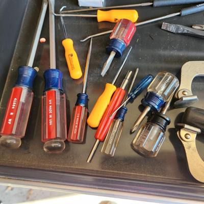 4 Drawers of Tools Craftsman Wrenches Screw & Socket drivers and more