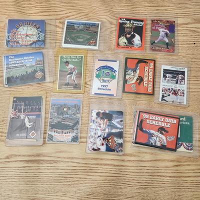 Lot of Baseball Spring Training Schedules
