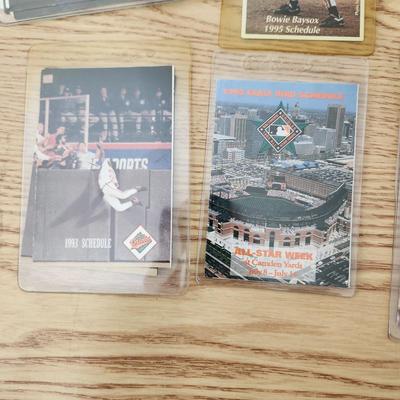 Lot of Baseball Spring Training Schedules