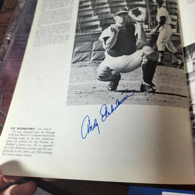 1966 Baltimore Orioles Yearbook Loaded With Many Autographs