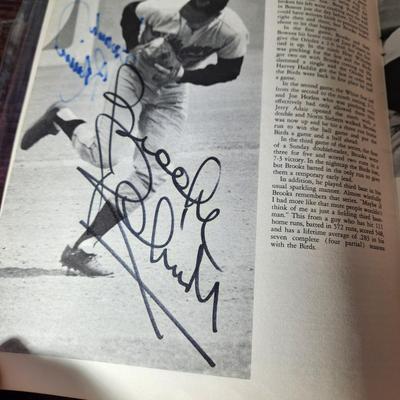 1966 Baltimore Orioles Yearbook Loaded With Many Autographs