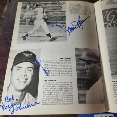 1966 Baltimore Orioles Yearbook Loaded With Many Autographs