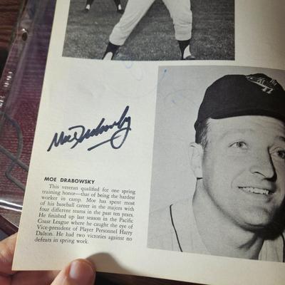 1966 Baltimore Orioles Yearbook Loaded With Many Autographs