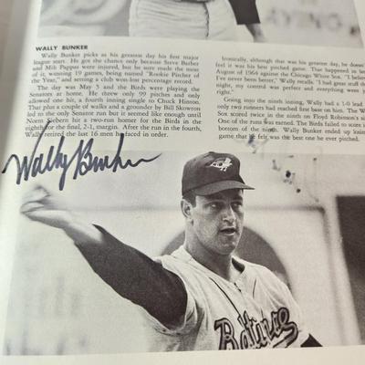 1966 Baltimore Orioles Yearbook Loaded With Many Autographs