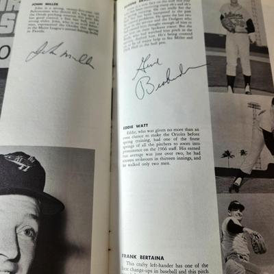 1966 Baltimore Orioles Yearbook Loaded With Many Autographs