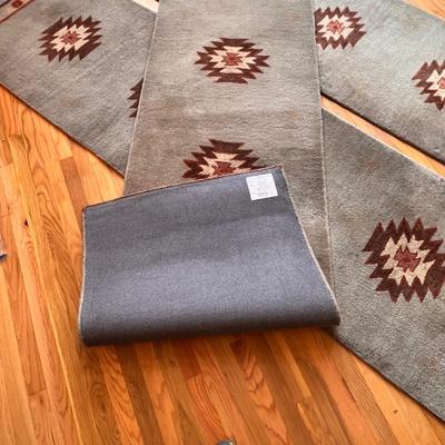 Three Matching Southwestern Runner Rugs (DR-RG)