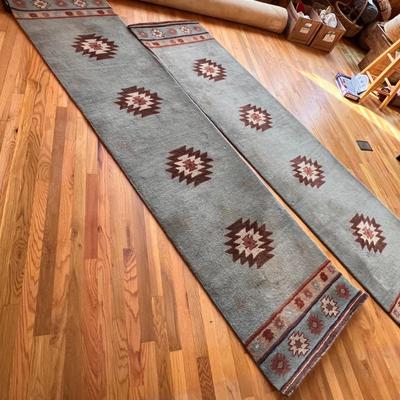 Three Matching Southwestern Runner Rugs (DR-RG)