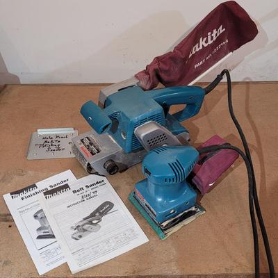 Makita Belt Sander and Finishing Sander (WC-EL)