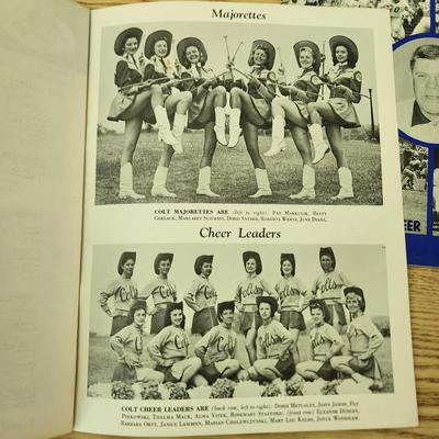 Baltimore Colts 1958 Picture Album 1959 Action Pictorial National Bohemian Beer