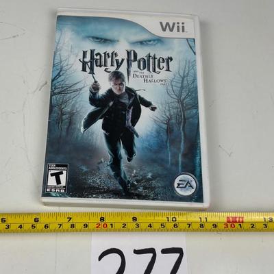 Harry Potter Wii Game