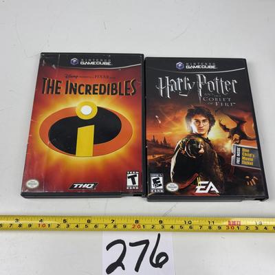 The Incredibles and Harry Potter Games