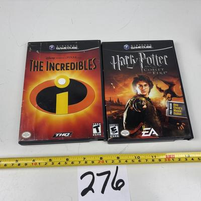 The Incredibles and Harry Potter Games