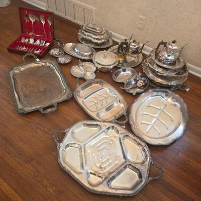 Silverplate trays