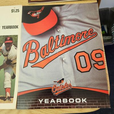 Lot of Baltimore Orioles Yearbooks 1969 1972 1984 2009, 1970 Chapionship & World Series Opening Day Camden Yards