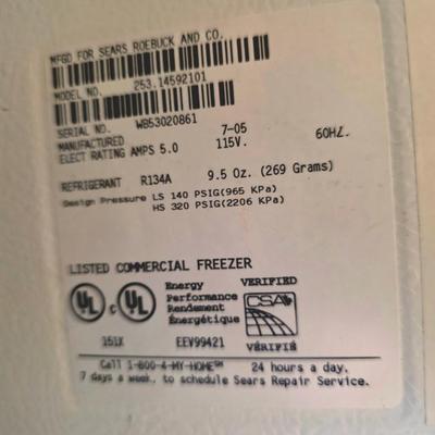 Deep freezer