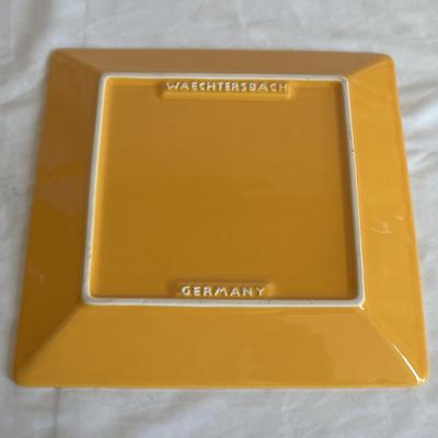 Waechterbach Germany, Sengware, + Pier 1 Red and Yellow Dishes (K-DZ)