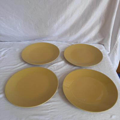Waechterbach Germany, Sengware, + Pier 1 Red and Yellow Dishes (K-DZ)