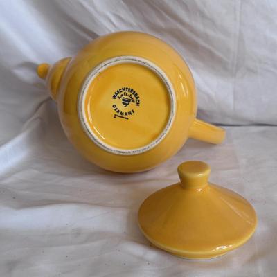 Waechterbach Germany, Sengware, + Pier 1 Red and Yellow Dishes (K-DZ)