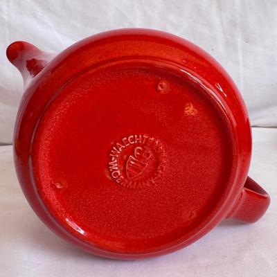 Waechterbach Germany, Sengware, + Pier 1 Red and Yellow Dishes (K-DZ)