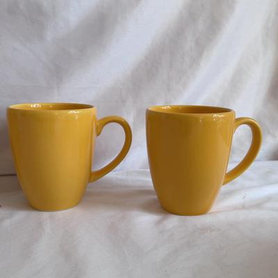 Waechterbach Germany, Sengware, + Pier 1 Red and Yellow Dishes (K-DZ)
