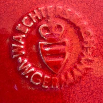 Waechterbach Germany, Sengware, + Pier 1 Red and Yellow Dishes (K-DZ)
