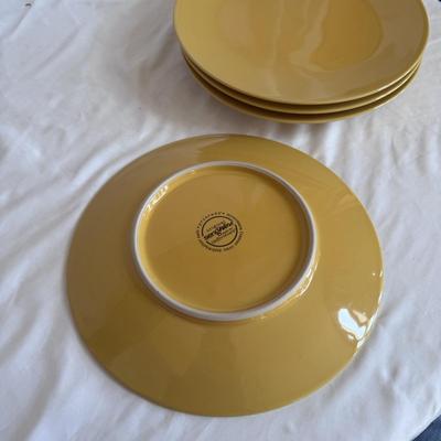 Waechterbach Germany, Sengware, + Pier 1 Red and Yellow Dishes (K-DZ)