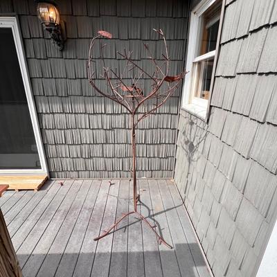 Large Metal Tree Sculpture (FD-RG)
