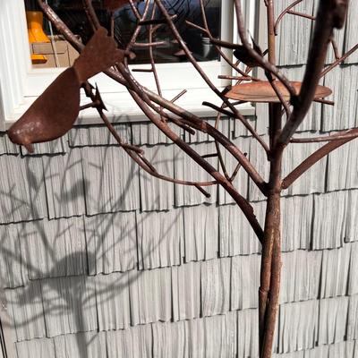 Large Metal Tree Sculpture (FD-RG)