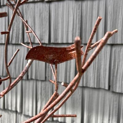 Large Metal Tree Sculpture (FD-RG)