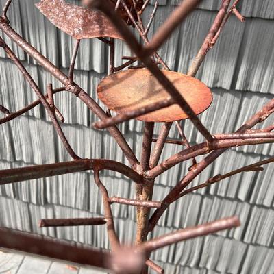 Large Metal Tree Sculpture (FD-RG)