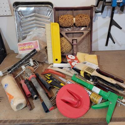 Large Painting Supply Lot (WC-EL)