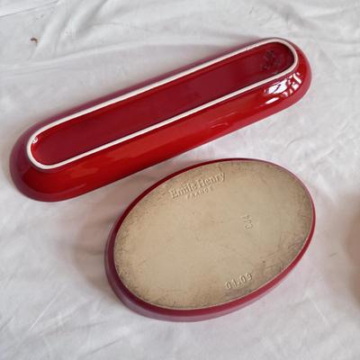 Cuisinart, Emile Henry, Sabatier, and Other Enamel Ceramic Bakeware (K-DZ)