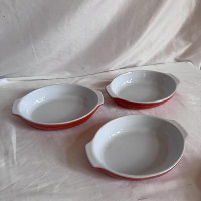 Cuisinart, Emile Henry, Sabatier, and Other Enamel Ceramic Bakeware (K-DZ)
