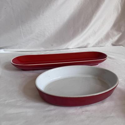 Cuisinart, Emile Henry, Sabatier, and Other Enamel Ceramic Bakeware (K-DZ)