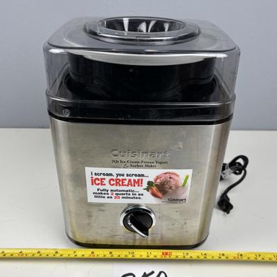 Cuisinart Ice Cream Maker