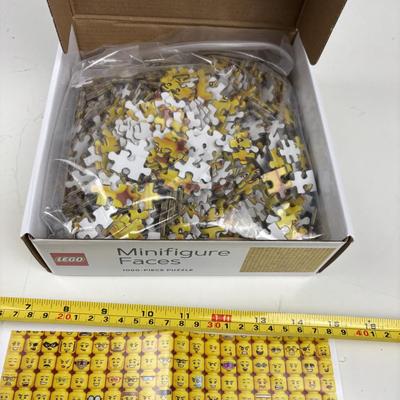 Lego Minifigure Faces Puzzle
