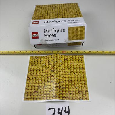 Lego Minifigure Faces Puzzle