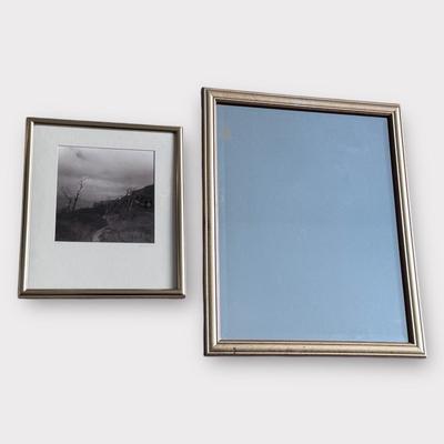 Usher Signed Gold Framed Art and Mirror (PB-DZ)