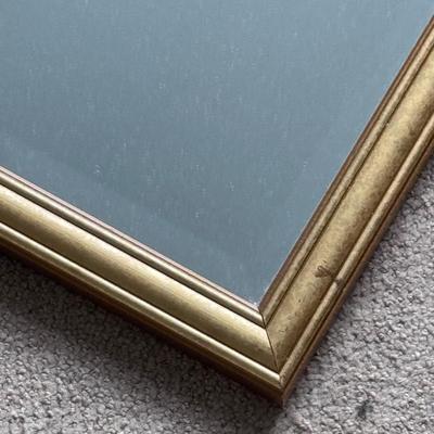 Usher Signed Gold Framed Art and Mirror (PB-DZ)