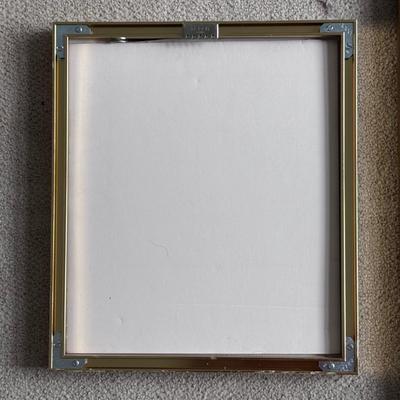 Usher Signed Gold Framed Art and Mirror (PB-DZ)
