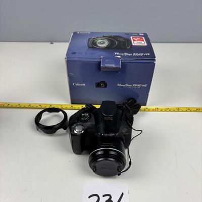 Cannon Power Shot Camera