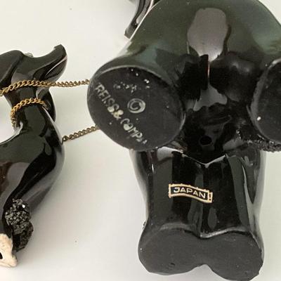 Vintage Kreiss & Company MCM long neck Poodle made in Japan
